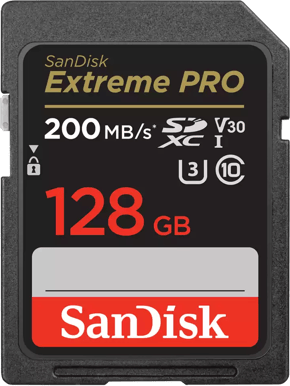 SanDisk SDXC Extreme Pro 128 GB