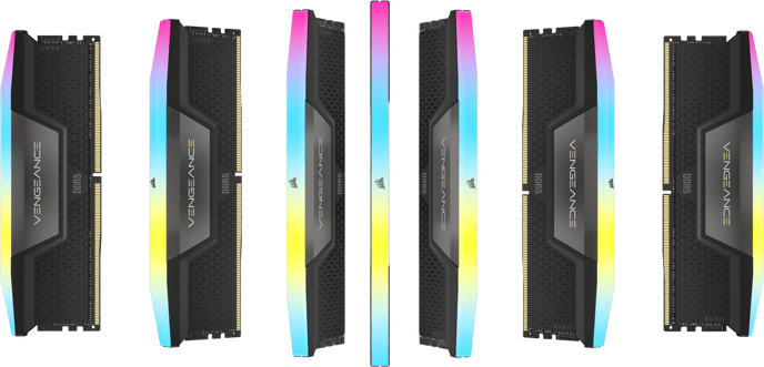 Corsair 32GB (2x16GB) DDR5 5200MHz CL40 Vengeance RGB Svart