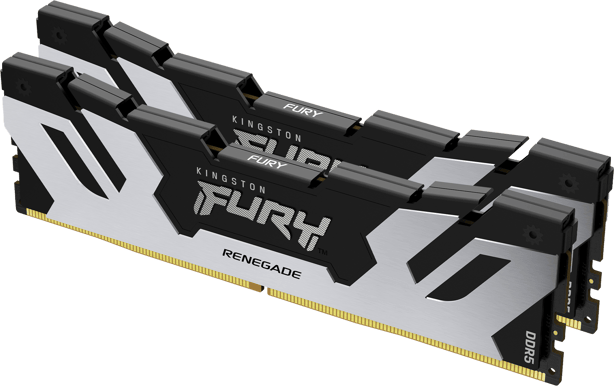 年末限定値下げ中KingstonDDR532GB(2x16GB) 5600MHz Kingston 32GB (2x16GB) DDR5 6400MHz CL32 FURY Renegade Silver