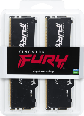 Kingston 32GB (2x16GB) DDR5 6000MHz CL36 FURY Beast RGB AMD EXPO/Intel XMP 3.0