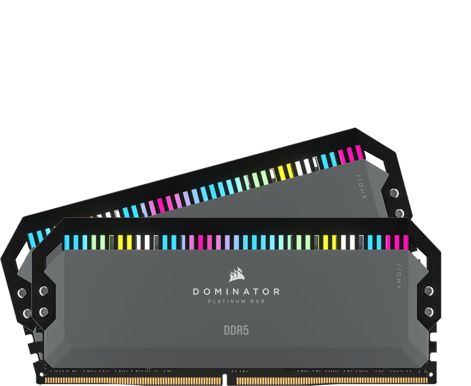 Corsair 32GB (2x16GB) DDR5 6000MHz CL36 Dominator Platinum RGB AMD EXPO