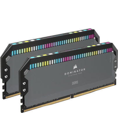 Corsair 32GB (2x16GB) DDR5 6000MHz CL36 Dominator Platinum RGB AMD EXPO
