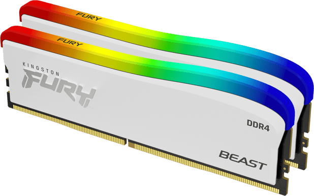 Kingston Fury 16GB (2x8GB) DDR4 3200MHz CL 16 Beast RGB Vit