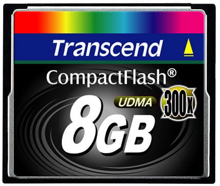 8GB Transcend 300X Compact Flash
