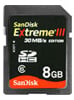SDHC Sandisk eXtreme III 8GB