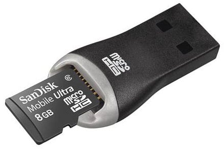 SanDisk MicroSDHC Ultra 8GB