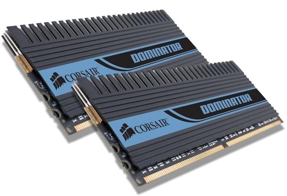 Corsair 4GB (2x2048MB) 1600MHz DOMINATOR with DHX