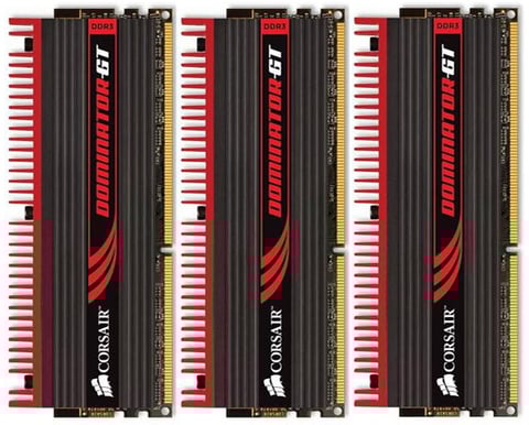 Corsair 6GB (3x2048MB) 1600MHz DOMINATOR GT DHX