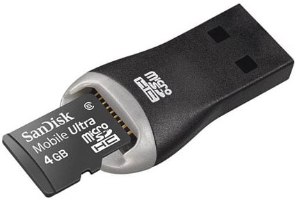 SanDisk MicroSDHC Ultra II 4GB