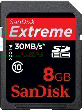 SanDisk SDHC Extreme 8GB
