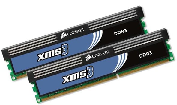 Corsair 8GB (2x4GB) CL9 1333Mhz XMS3