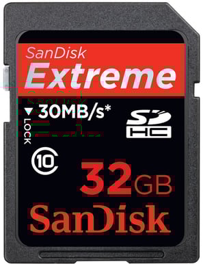 SanDisk SDHC Extreme 32GB