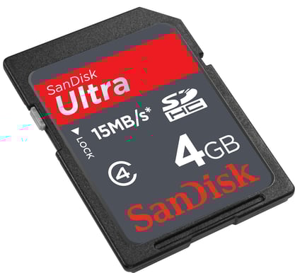 SanDisk SDHC Ultra 4GB