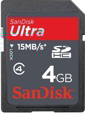 SanDisk SDHC Ultra 4GB