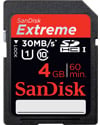 SanDisk SDHC Extreme HD Video 4GB