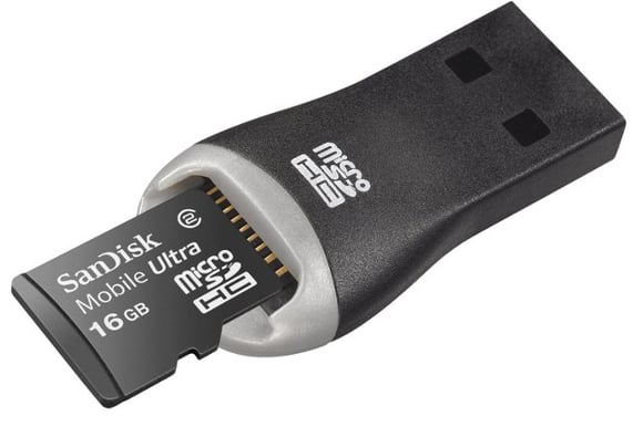 SanDisk MicroSDHC Ultra 16GB