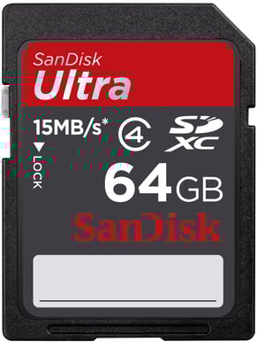 SanDisk SDXC Ultra 64GB