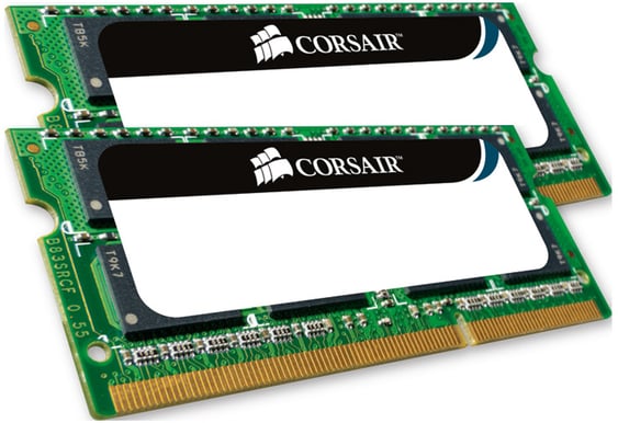 Corsair 8GB (2x4GB) DDR3 1066MHz Apple-certifierade SO-DIMM