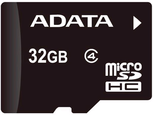 A-Data MicroSDHC-Card 32GB, Class 4