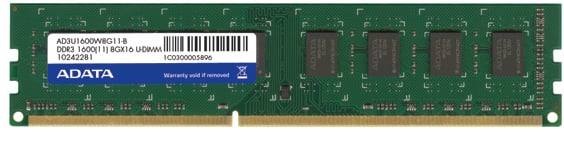 ADATA 8GB (1x8GB) DDR3 CL11 1600MHz Premier