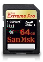 SanDisk SDXC Extreme Pro 64GB
