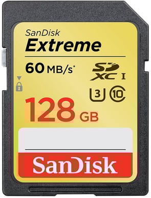 SanDisk SDXC Extreme128GB