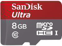 SanDisk MicroSDHC Ultra 8GB
