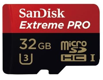 SanDisk MicroSDHC Extreme Pro 32GB, Class 10