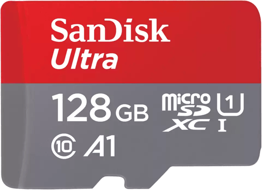 SanDisk Ultra® 128 GB microSDXC™ UHS-I-kort - Elgiganten