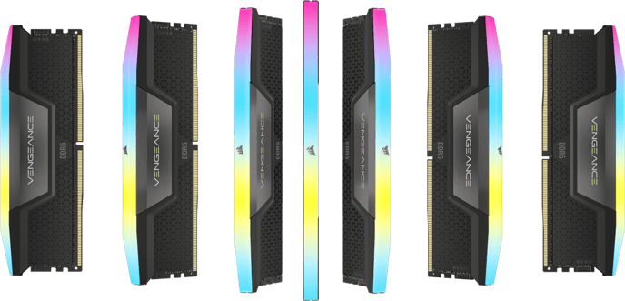 Corsair 32GB (2x16GB) DDR5 6400MHz CL32 Vengeance RGB Svart