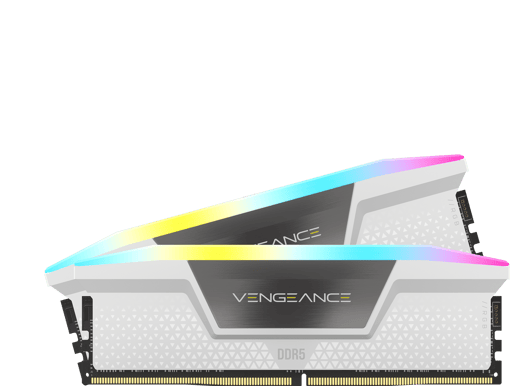 Corsair 64GB (2x32GB) DDR5 5200MHz CL40 Vengeance RGB Vit