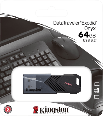 Kingston DataTraveler Exodia Onyx 64GB