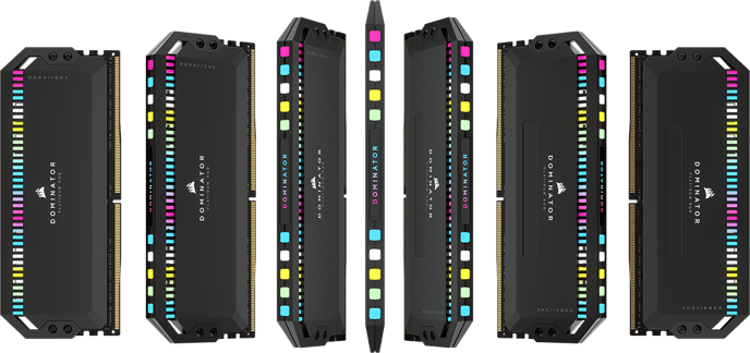Corsair 32GB (2x16GB) DDR5 6200MHz CL36 Dominator Platinum RGB Svart
