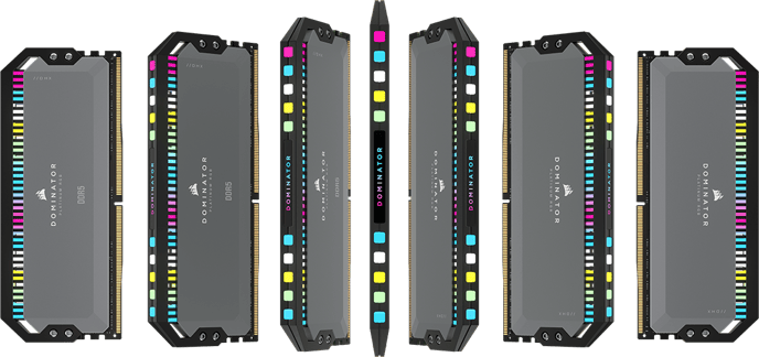 Corsair 32GB (2x16GB) DDR5 6000MHz CL30 Dominator Platinum RGB