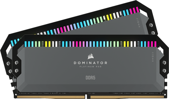 Corsair 32GB (2x16GB) DDR5 6000MHz CL30 Dominator Platinum RGB