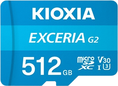 Kioxia Exceria G2 MicroSD 512GB
