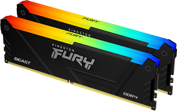 Kingston Fury 32GB (2x16GB) DDR4 3600MHz CL 18 Beast RGB - Inet.se