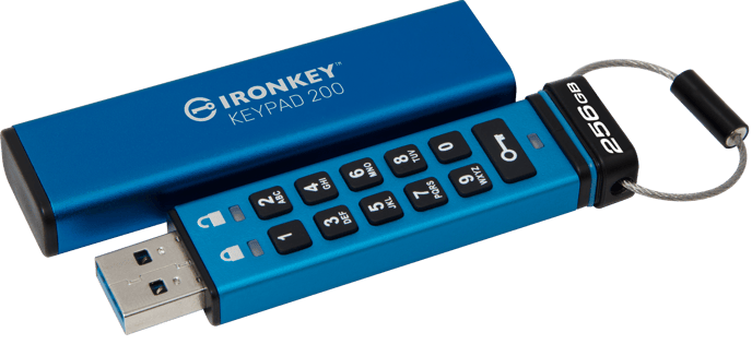 Kingston Ironkey Keypad 200 256GB