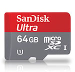 SanDisk MicroSDHC Ultra 64GB, Class 10