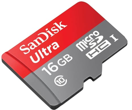 SanDisk MicroSDHC Ultra 16GB