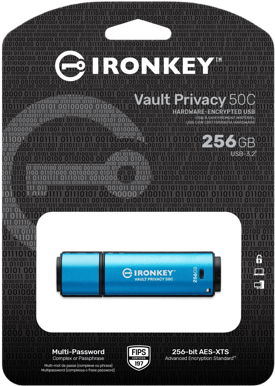 Kingston Ironkey Vault Privacy 50C 256GB