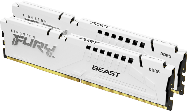 Kingston 64GB (2x32GB) DDR5 6000MHz CL36 FURY Beast Vit Intel XMP 3.0