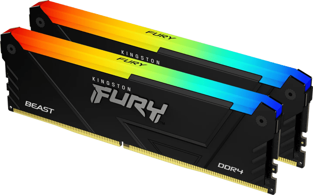 Kingston Fury 32GB (2x16GB) DDR4 3200MHz CL 16 Beast RGB