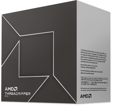 AMD Ryzen Threadripper PRO 7995WX 2.5 GHz 486MB