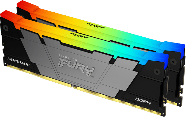 Kingston Fury 32GB (2x16GB) DDR4 3200MHz CL 16 Renegade RGB - Inet.se