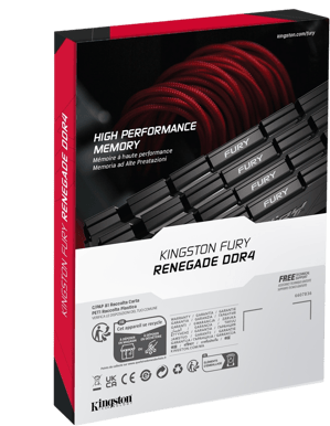 Kingston Fury 32GB (2x16GB) DDR4 3600MHz CL 16 Renegade