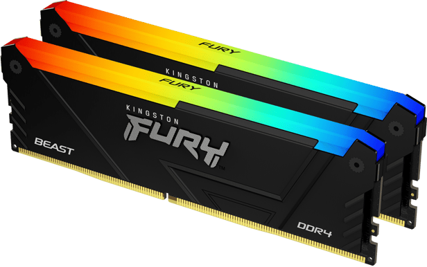 Kingston Fury 32GB (2x16GB) DDR4 3200MHz CL 16 Beast RGB