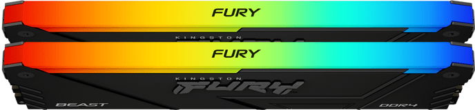 Kingston Fury 32GB (2x16GB) DDR4 3200MHz CL 16 Beast RGB