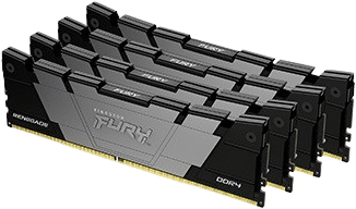 Kingston Fury 32GB (4x8GB) DDR4 3600MHz CL 16 Renegade