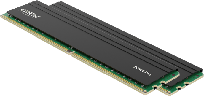Crucial Pro 64GB (2x32GB) DDR4 3200 Mhz CL22